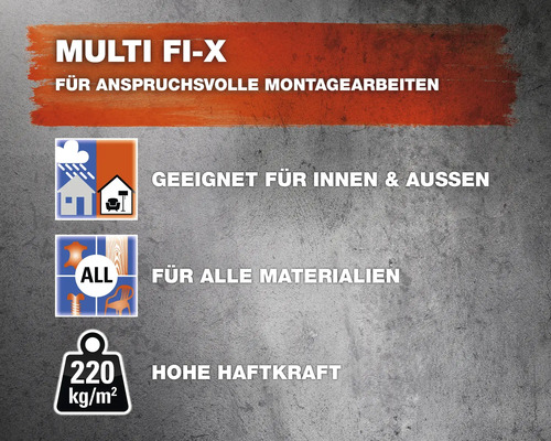 ROXOLID MULTI FI-X montagelijm 430 g