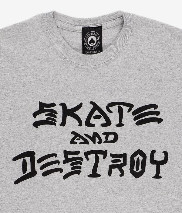 Thrasher Skate & Destroy T-Shirt (grey)