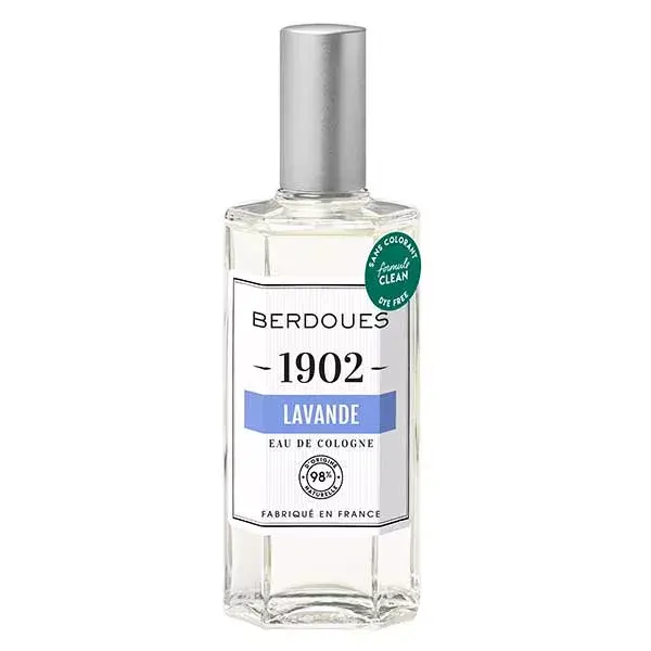 Berdoues 1902 Lavanda Eau de Colônia 98% Natural 125ml