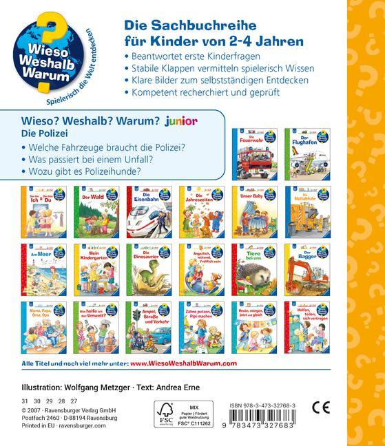 Die Polizei / Wieso? Weshalb? Warum? Junior Bd.18