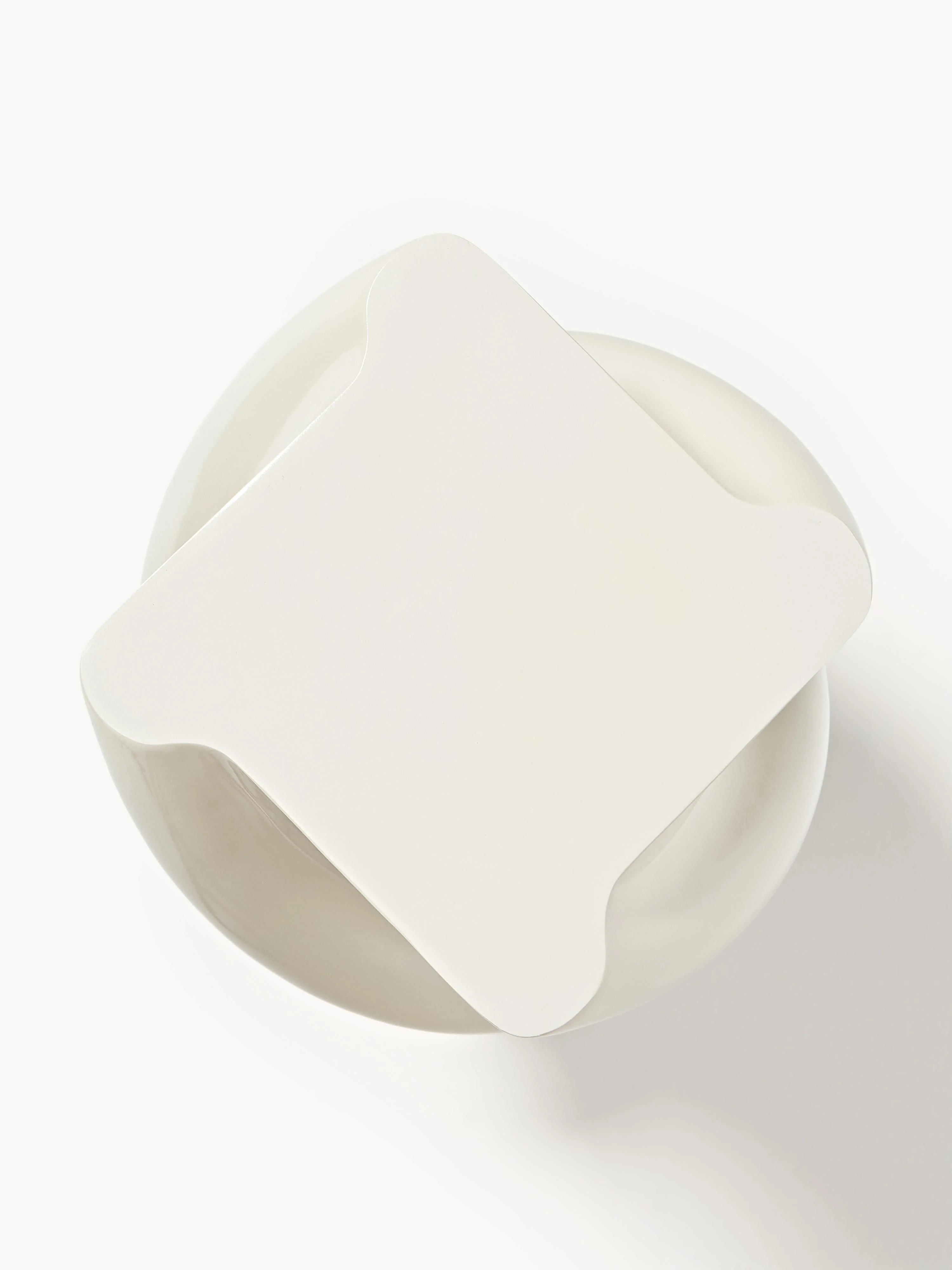 Bijzettafel Marshmallow in organische vorm