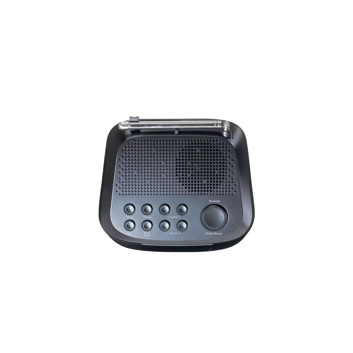 CR-605, D DAB  Radiowecker, LENCO Schwarz