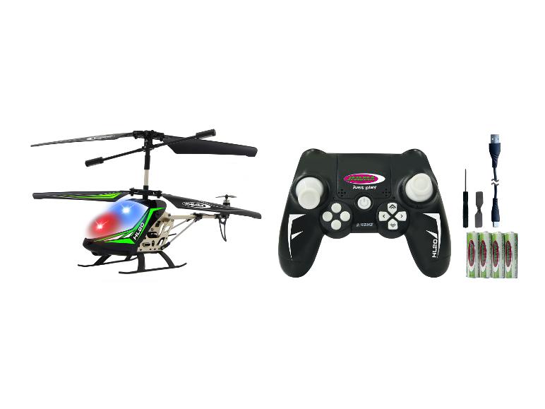 Bestuurbare helikopter of quadcopter