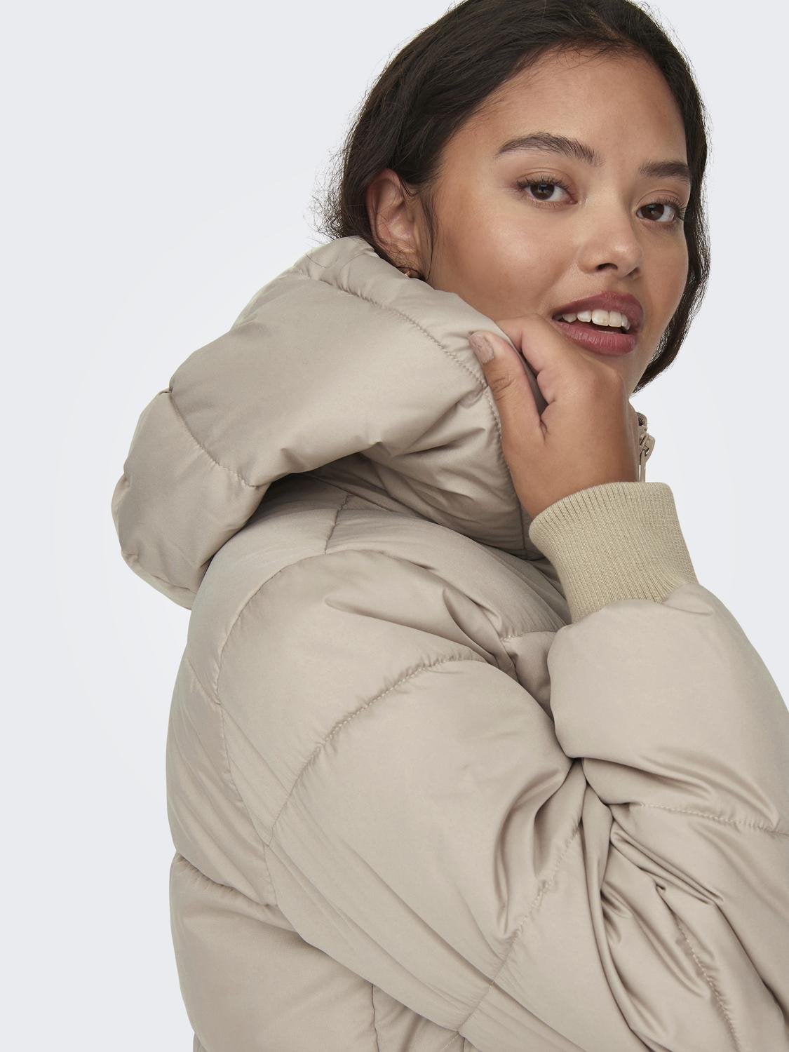 JDYVISKAS Jacke Simply Taupe