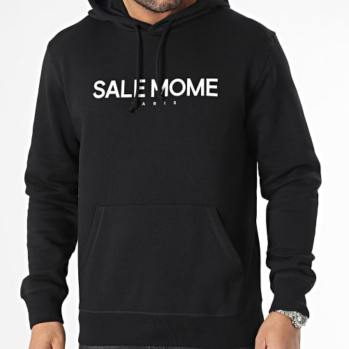 Sweat Capuche Nounours Néon Noir
