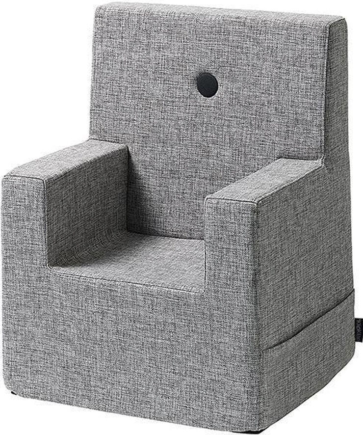 by KlipKlap KK Kids chair XL Grå m. grå knap