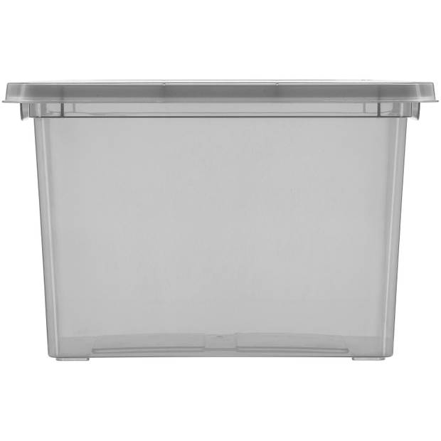 Blokker box + deksel recycled 20L grijs 39x29,5cm
