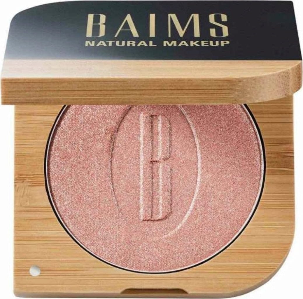 BAIMS Organic Cosmetics  Highlighter Pressed Powder, 10 Warm & Glow (9 g)