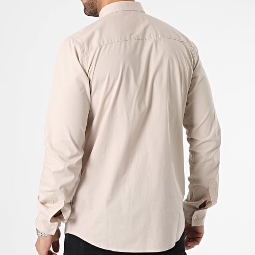 Chemise Manches Longues Hecho 03T4225M Beige