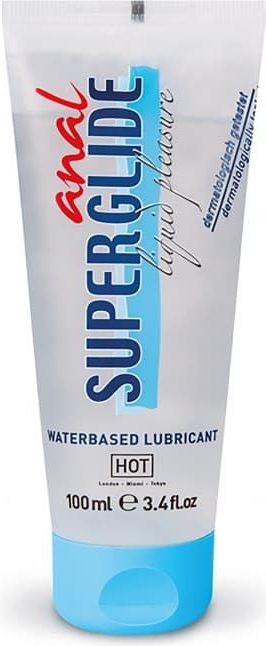 HOT Anal Superglide Liquid Pleasure - waterbased lubricant - 100
