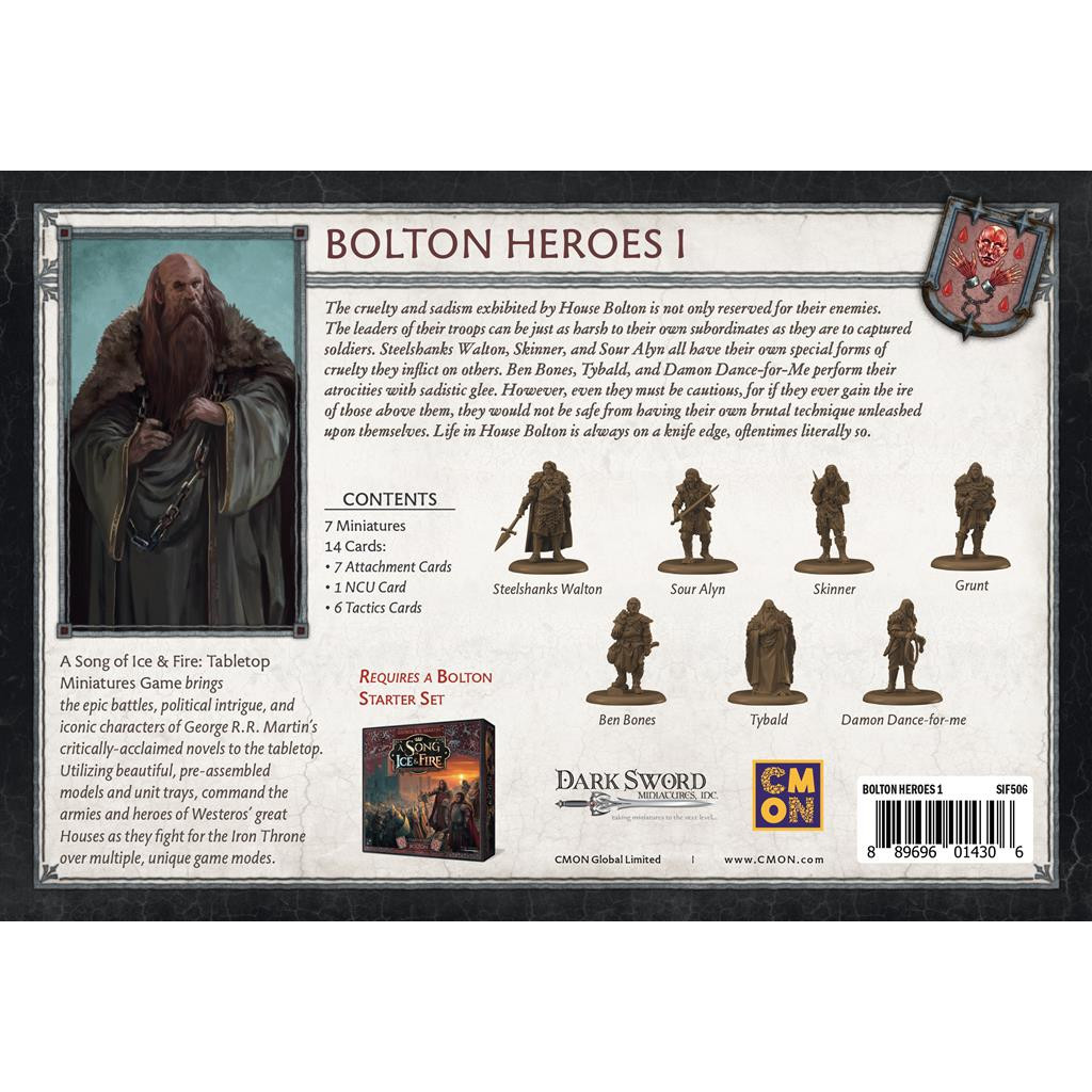 Le Trône de Fer : le Jeu de Figurines - Héros Bolton 1