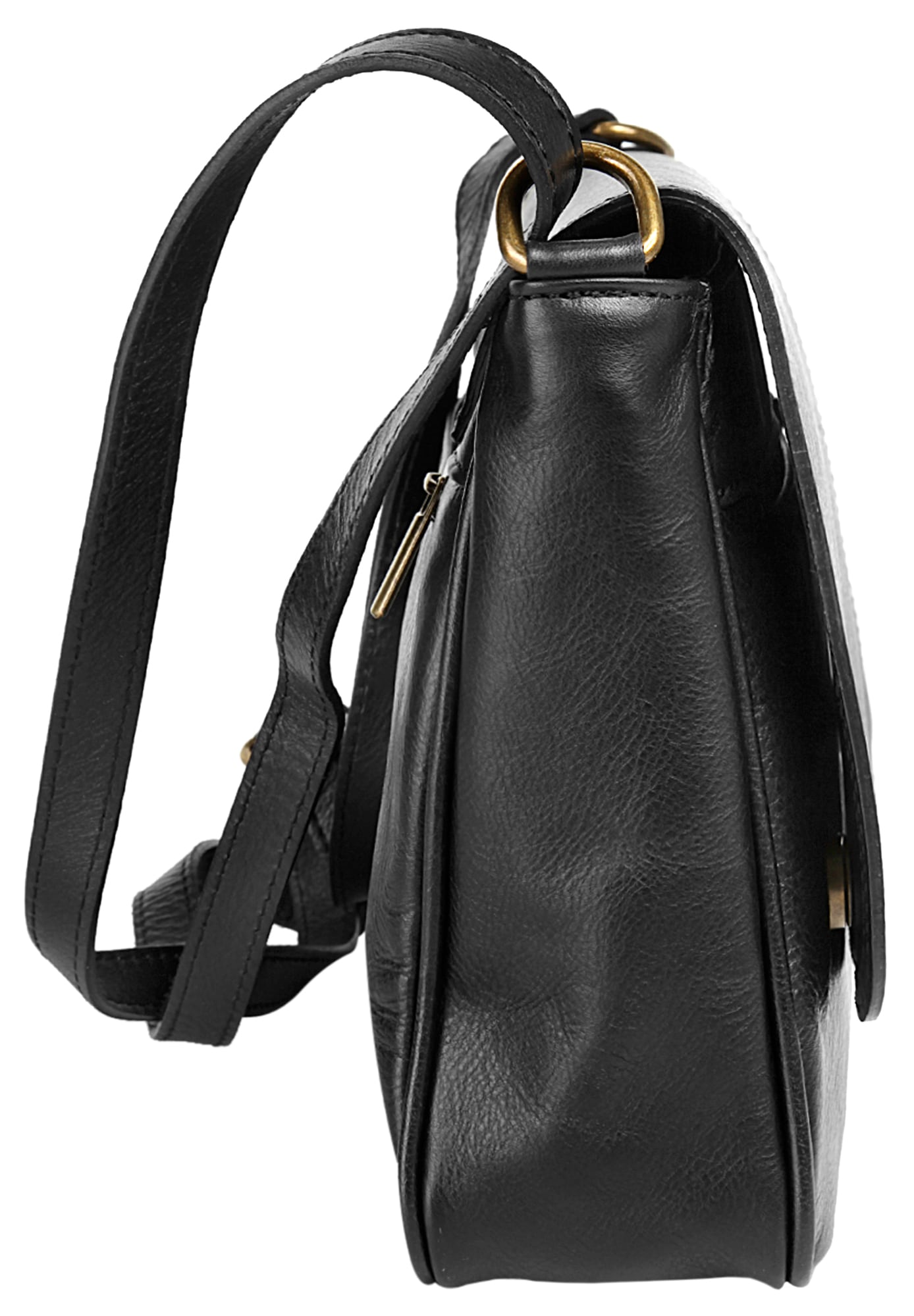 Cluty Umhängetasche echt Leder, Made in Italy