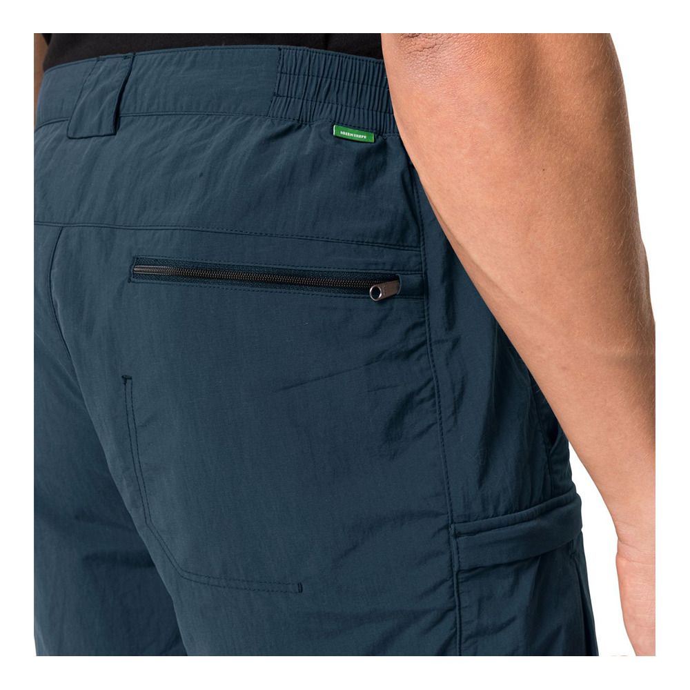 Vaude FARLEY - Short Homme dark sea uni