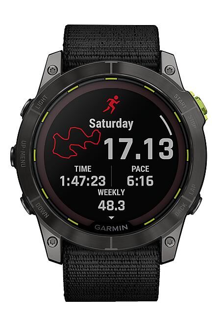 GARMIN - MONTRE GPS ENDURO 2 TITANE CARBON GRAY