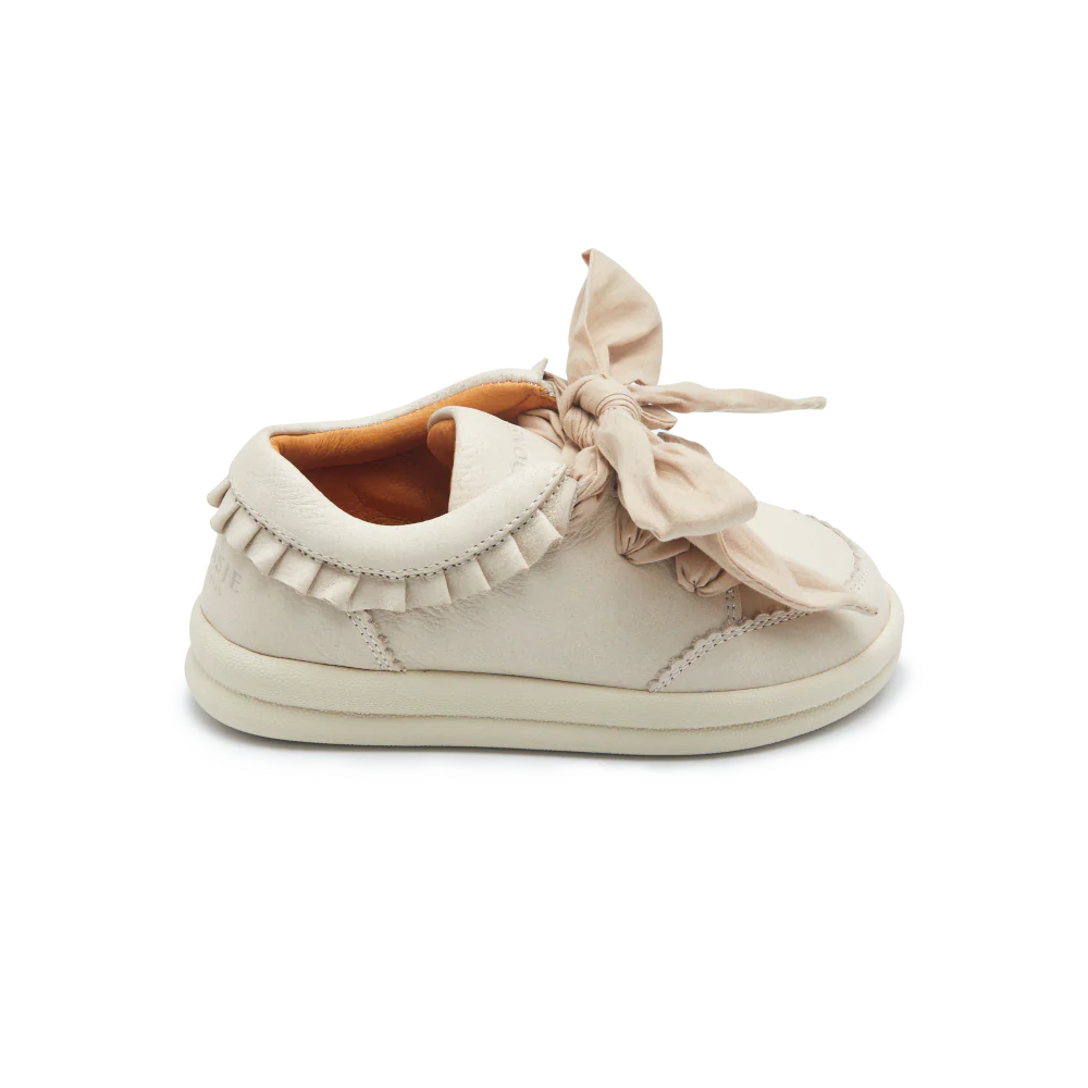 Lexley Sneakers | Cream Leather
