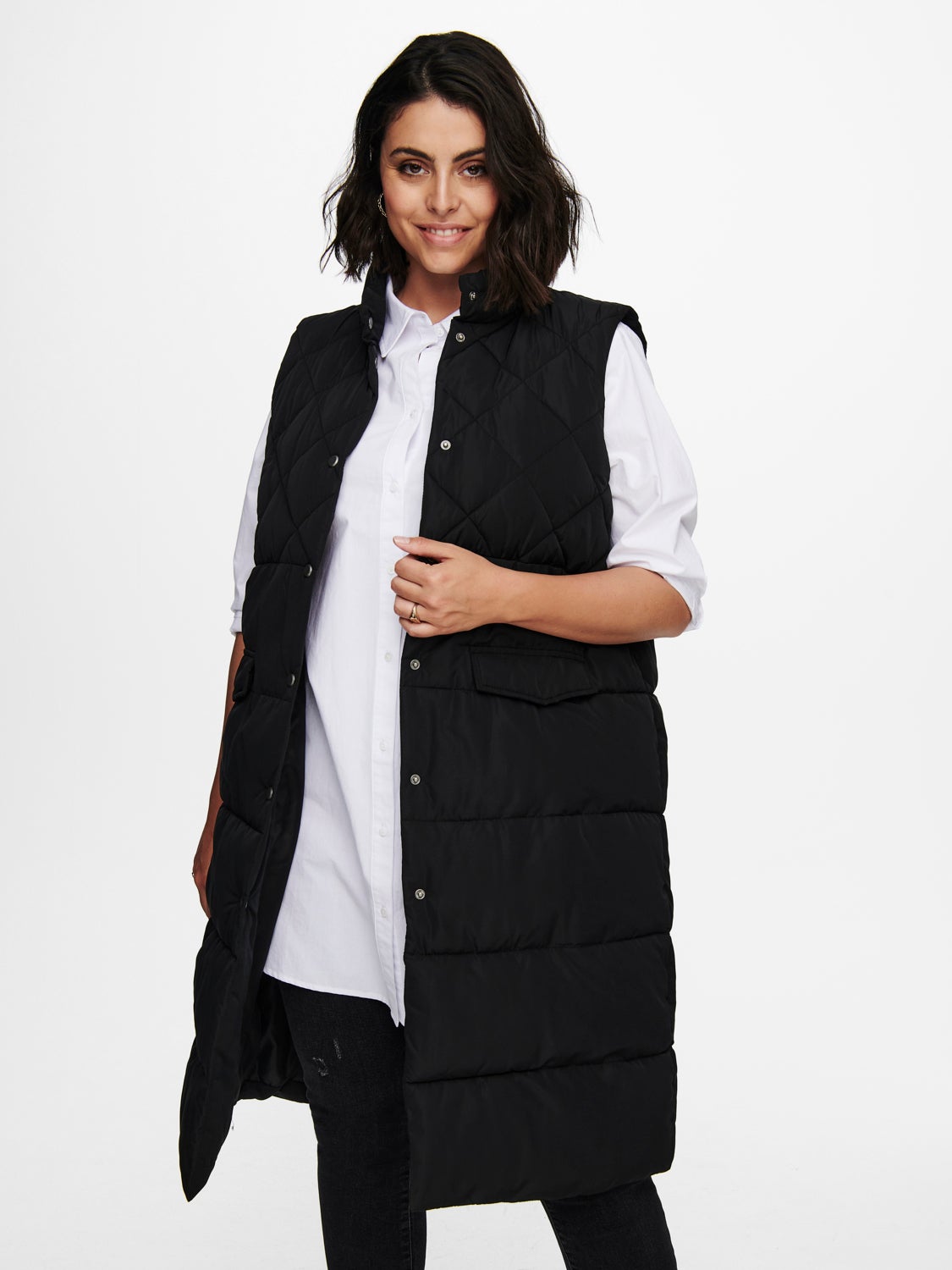 CARSTACY Steppweste Black