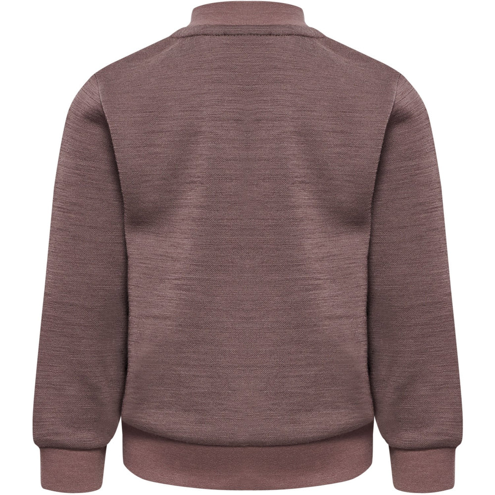 Køb Hummel Twilight Mauve Mini Uld Zip Jakke Bee