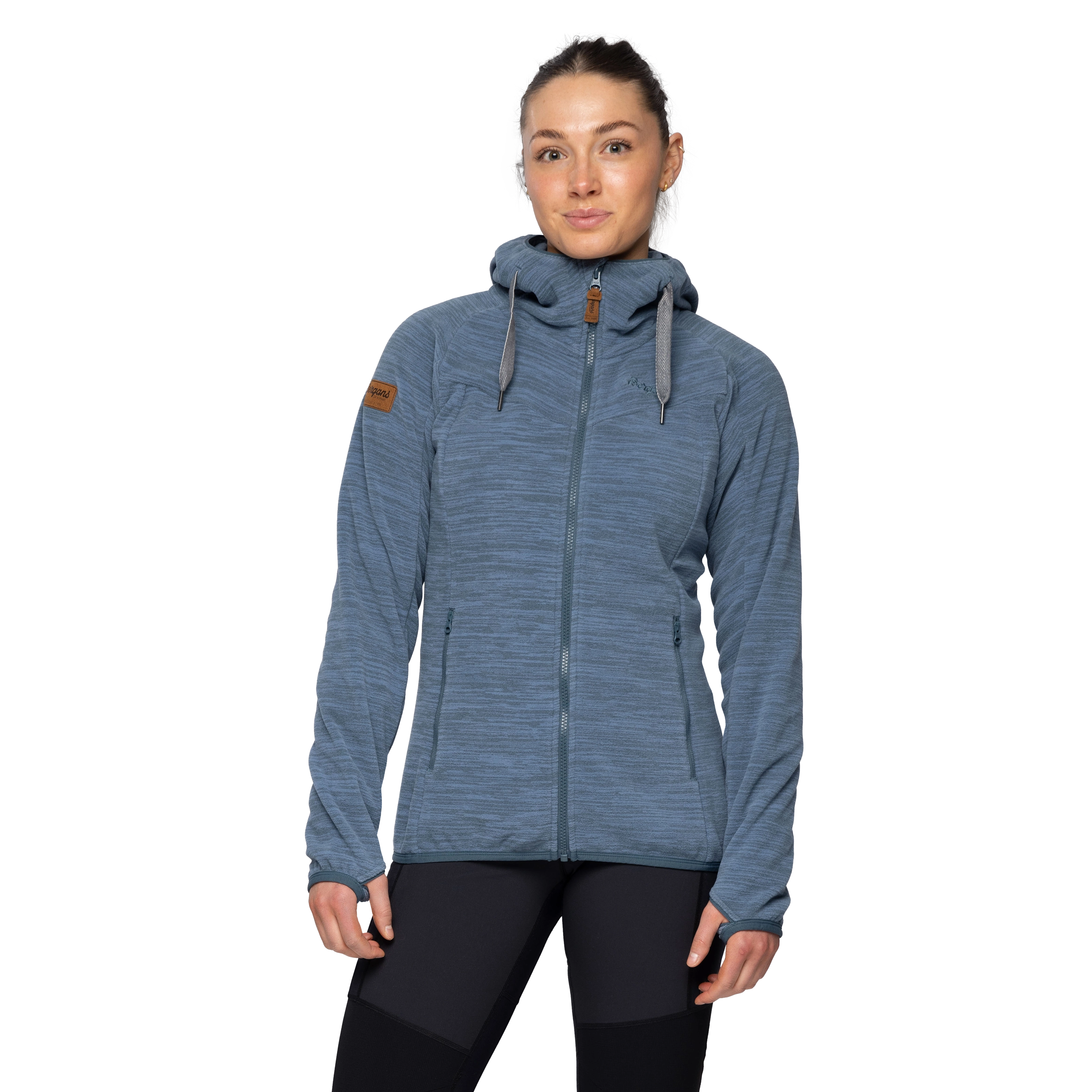 Hareid Fleece W Jacket Orion Blue