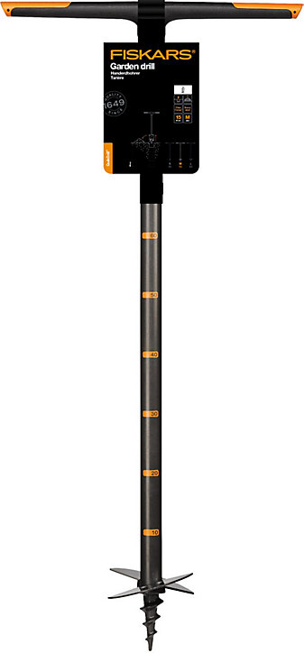 Tarière Fiskars QuikDrill™ à lames Ø15 cm trous creusés