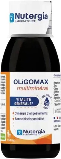 NUTERGIA Oligomax Multiminéral<br>150 ml, Flasche, flüssig
