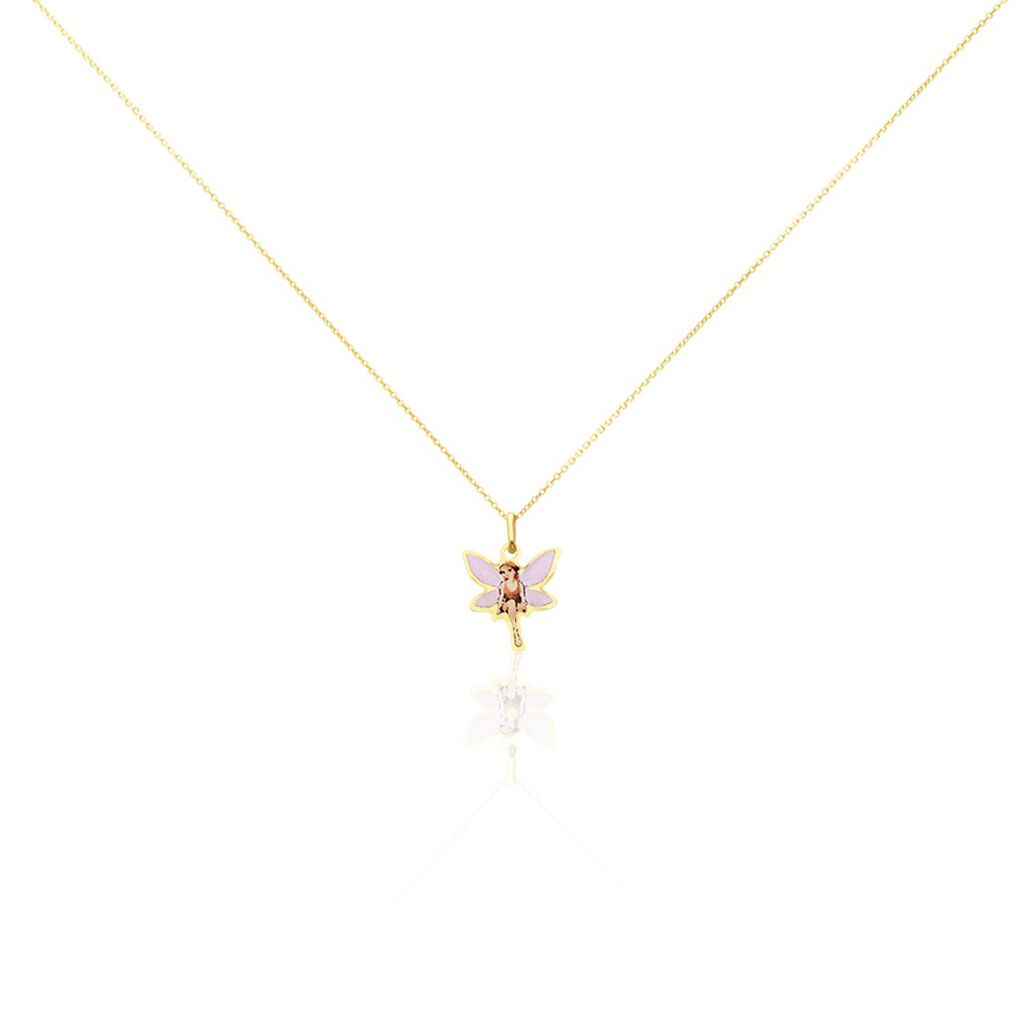 Collier Feerie Or Jaune