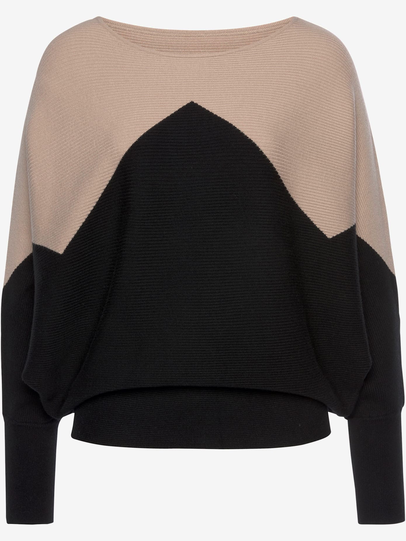 Pull en tricot large encolure