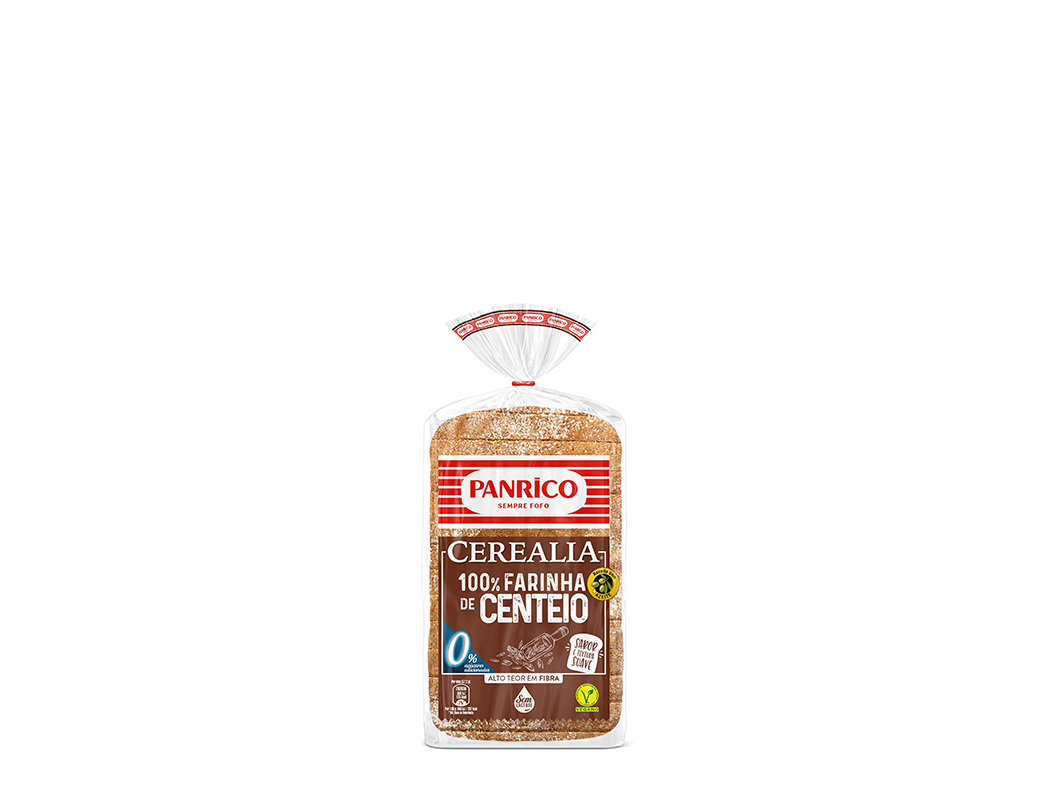 PÃO PANRICO FORMA 100% CENTEIO 400G