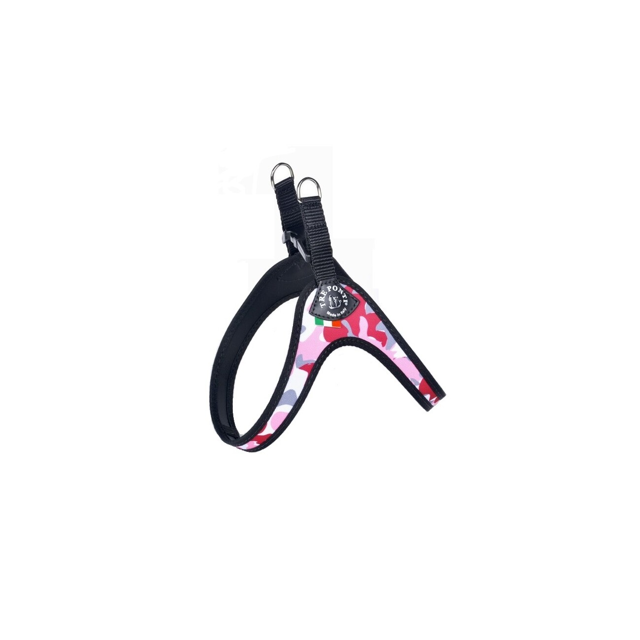Tre Ponti Geschirr Easy Fit Camo verstellbar XS-S