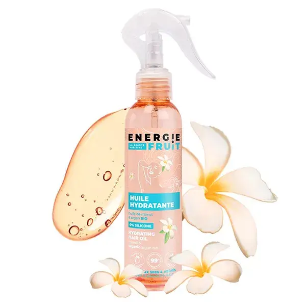 Energie Fruit Huile Sublimissime Réparatrice Monoï et Huile d'Argan Bio 150ml