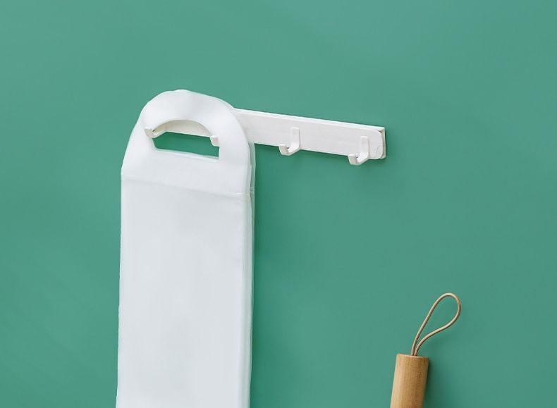Caraboomie - 10-delige wegwerpbare compacte paraplu-tas van plastic