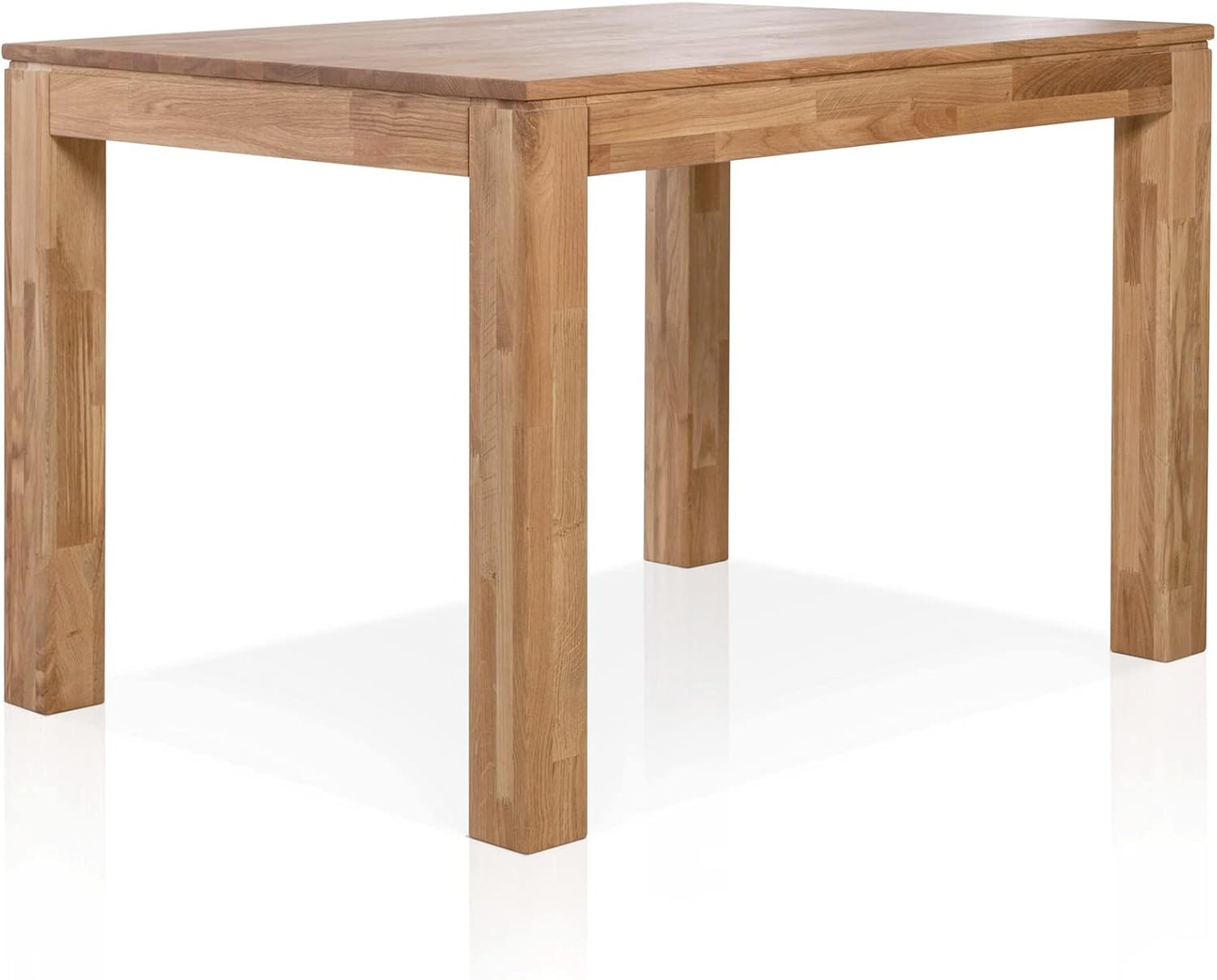 moebel-eins EMILION Esstisch, Material Massivholz, lackiert