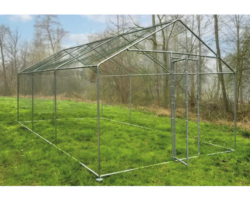 Rits DIY dierenren 3 x 6 x 2,5 m ZI-CR362 voor kippen, pluimvee, konijnen, cavia's