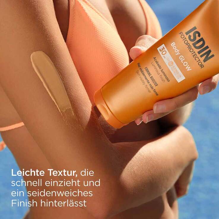 ISDIN Fotoprotector Body glow Creme LSF 30, 200 ml