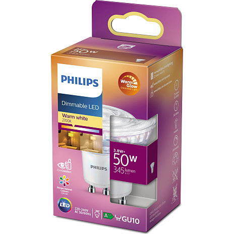 Philips LED 3,8W - dæmpbar
