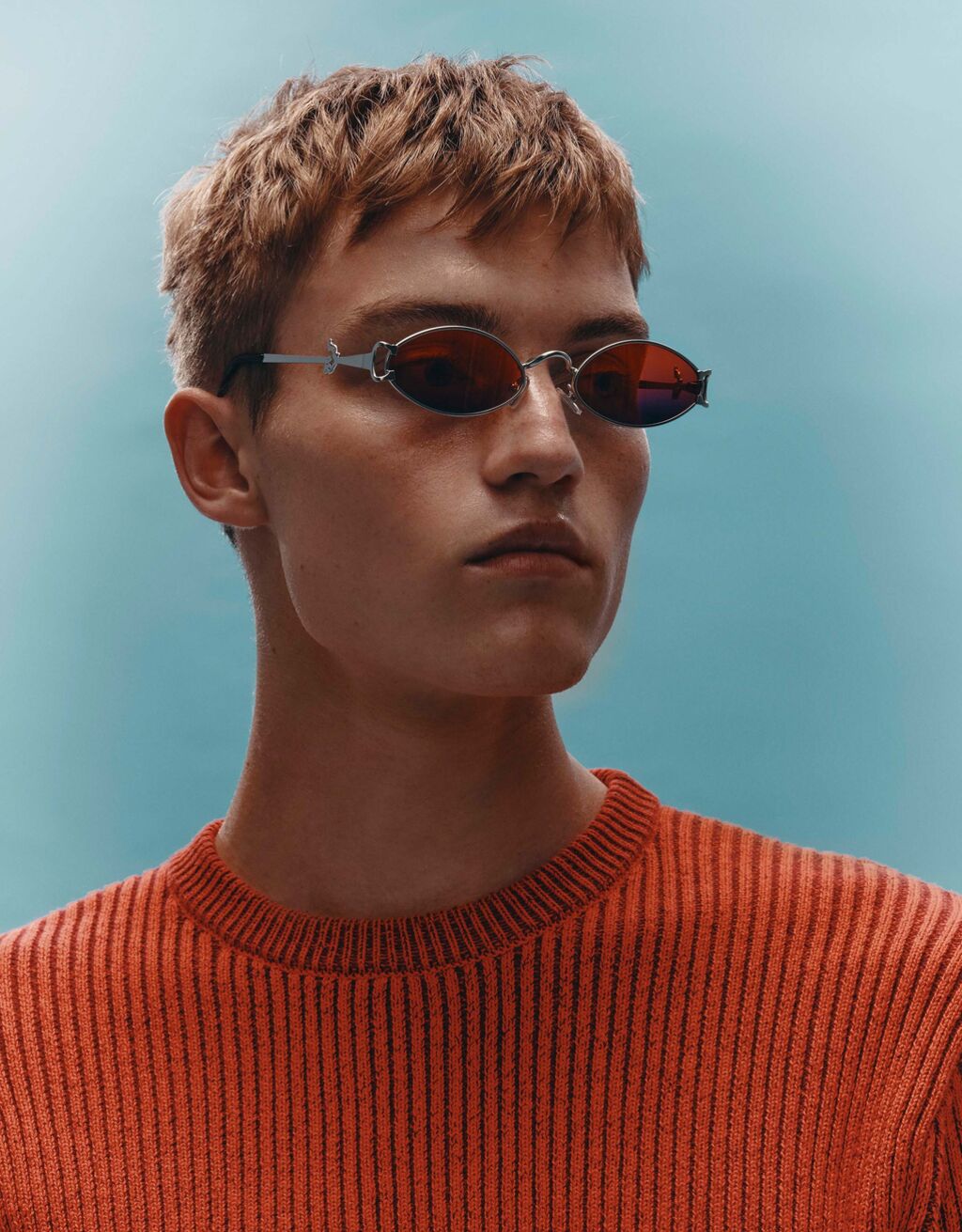 Óculos de sol Bershka da geração metálica