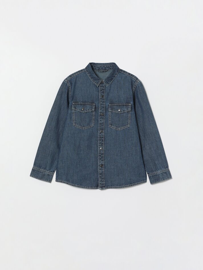 Camisa jeans - Índigo