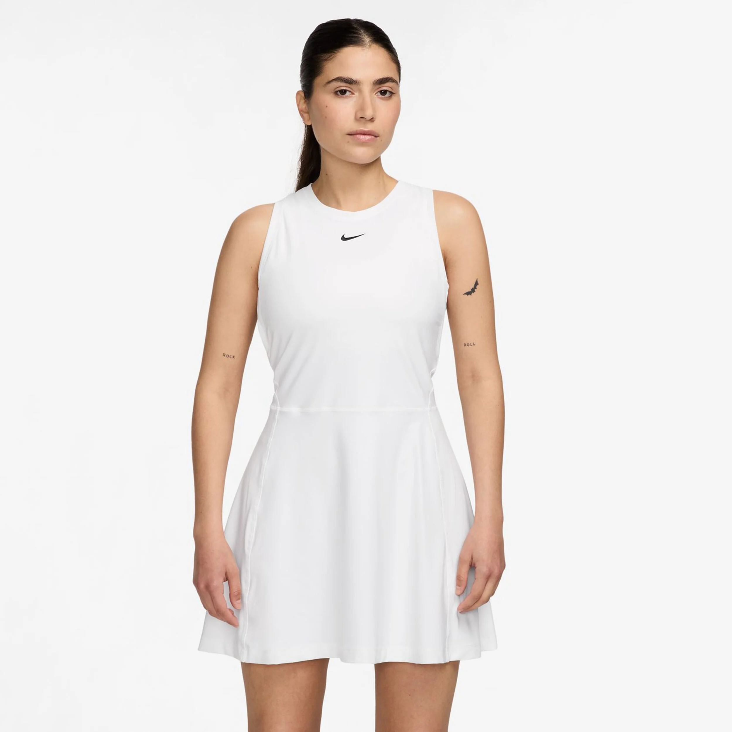 Nike Dri-Fit Victory Robe Femmes - Blanc , Noir