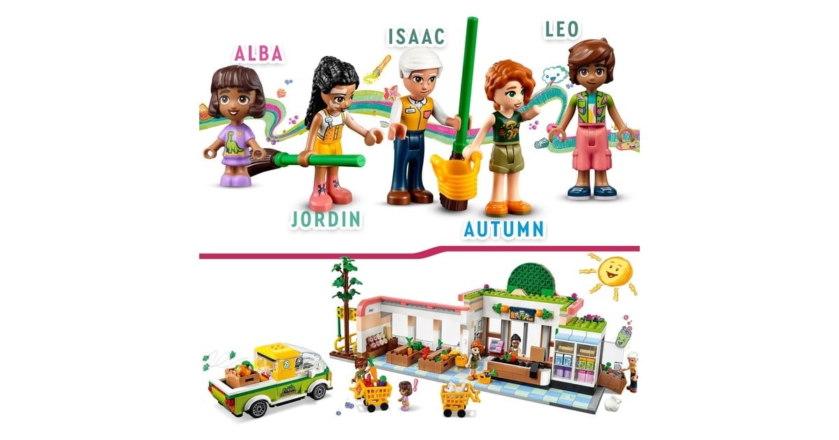 LEGOFriends - Biologische supermarkt Constructiespeelgoed  (41729)
