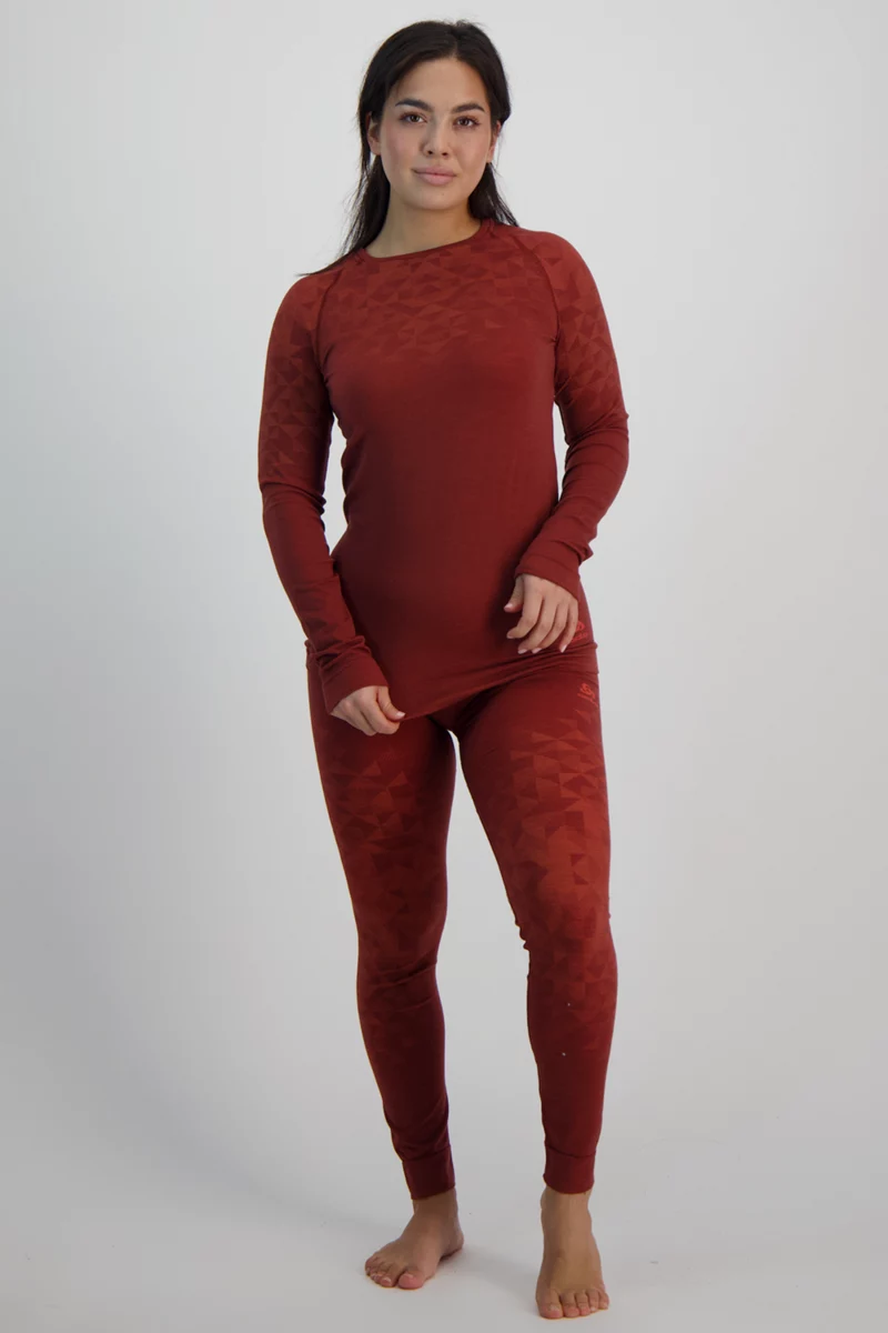 Odlo Kinship Performance Wool 200 Warm Damen Thermohose