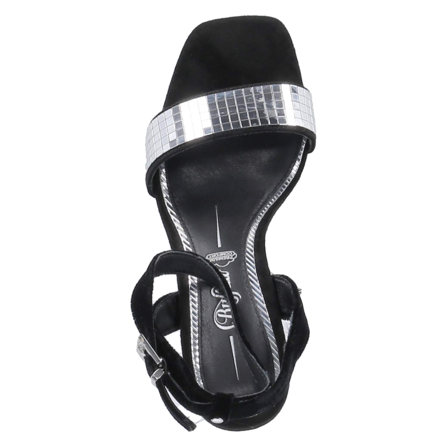 Buffalo Sandaletten CHARLOTTE GLAM - black/silver