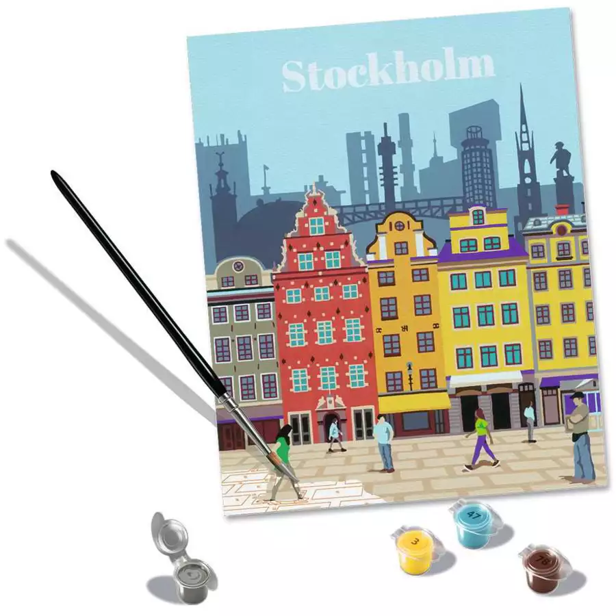 Ravensburger Colorful Stockholm bunt