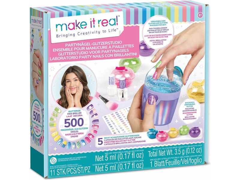 make it real Nagelstudio Party Nails Nagelset für alle kleinen Nail-Art-Künstlerinnen