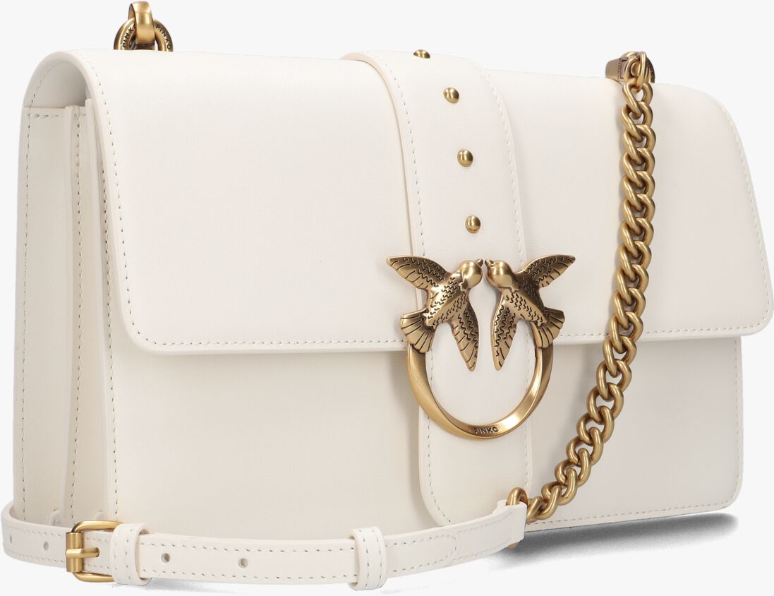 PINKO witte pinko schoudertas love one classic cl