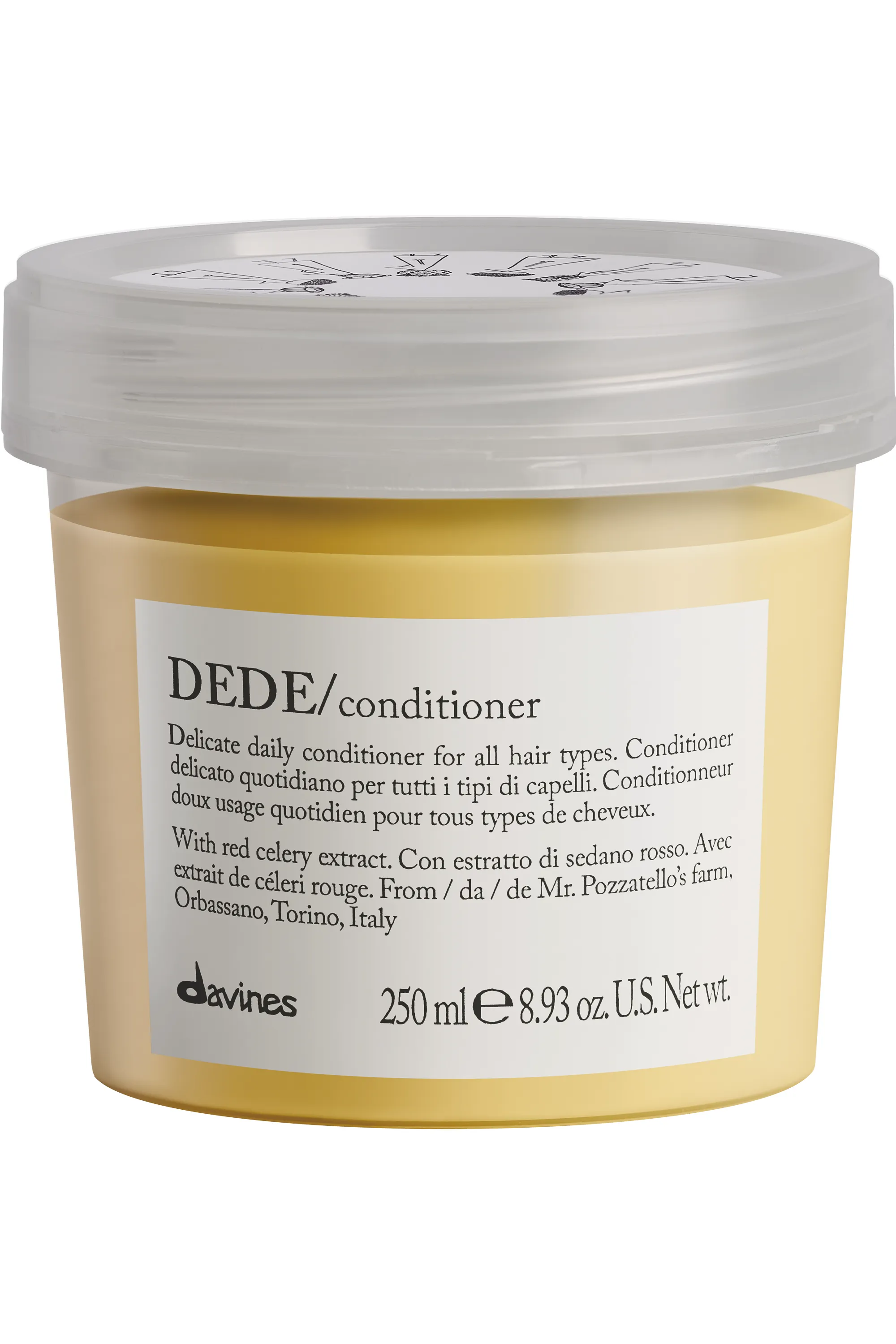 Davines Après-shampoing cheveux fins Dede-250 ml