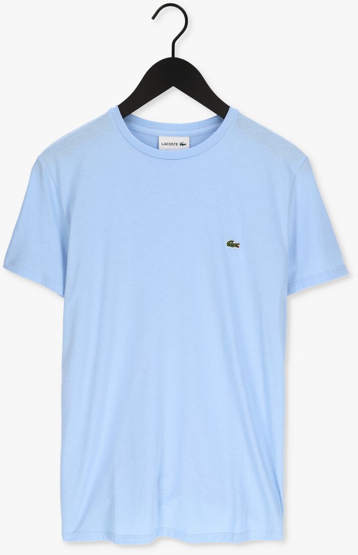 LACOSTE lichtblauwe lacoste t-shirt 1ht1 men's tee-shirt 1121