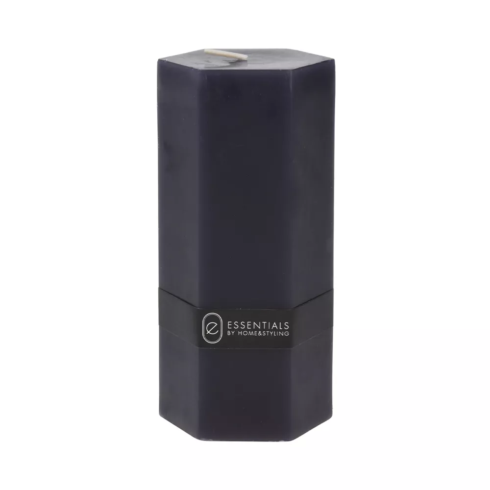 FS-STAR Stumpenkerze Sechseckig 7 x 14cm