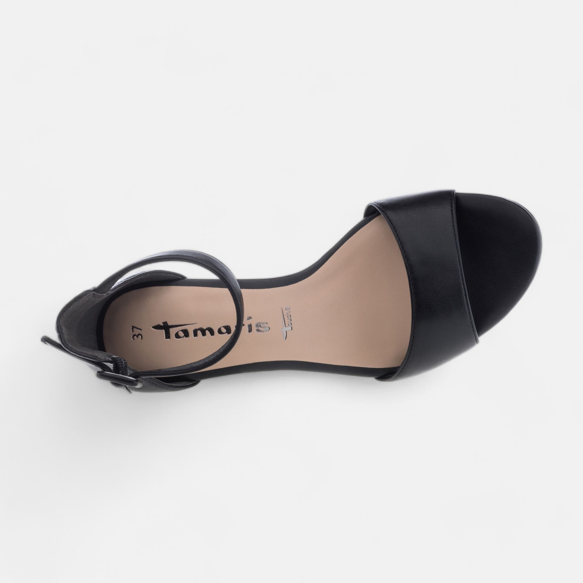 Nu-pieds à talon Femme noir