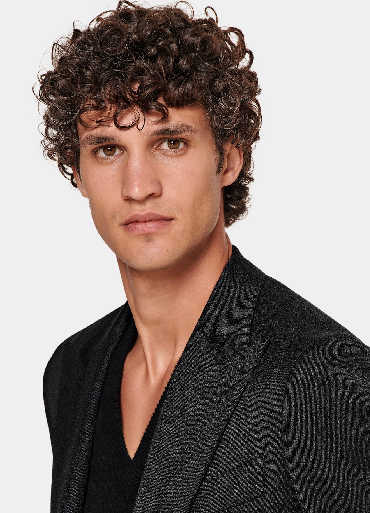 Costume Havana coupe Tailored gris foncé