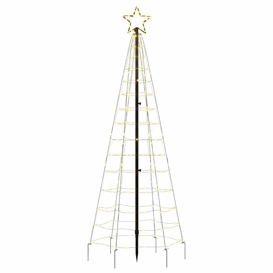 vidaXL - Led-kerstboom - Warmwit