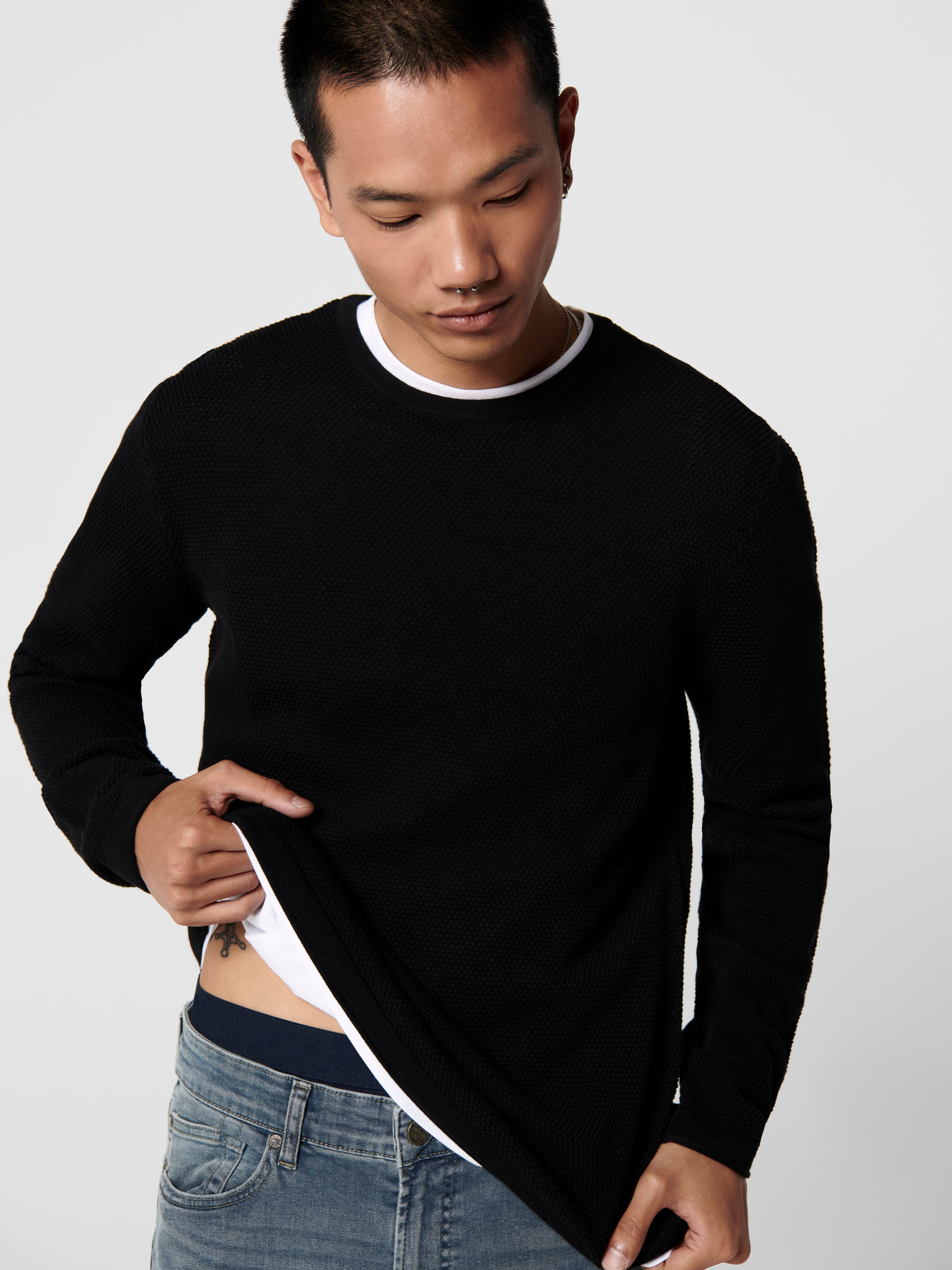 ONSPANTER Pullover Black